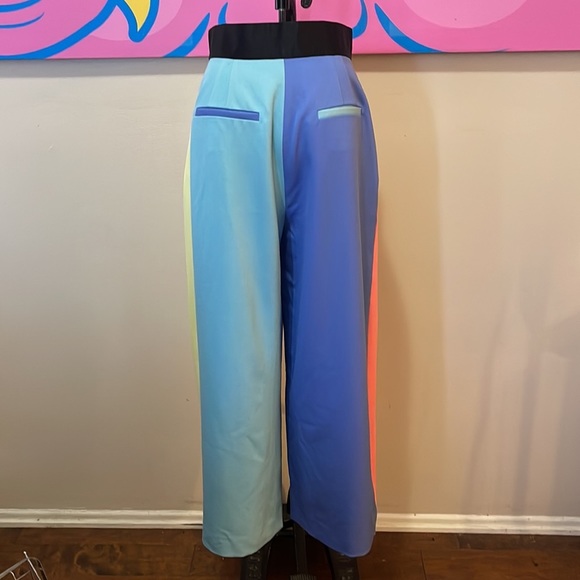 Marc Jacobs 9.12.2018 Runway Color Block Wide Leg Pants NWT - Picture 4 of 12